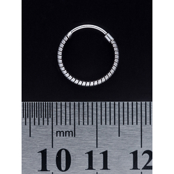 Серьга, кольцо с узором (eas-023)