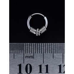 Сережка, кільце з візерунком (eas-024) Сережка, кільце з візерунком (eas-024)