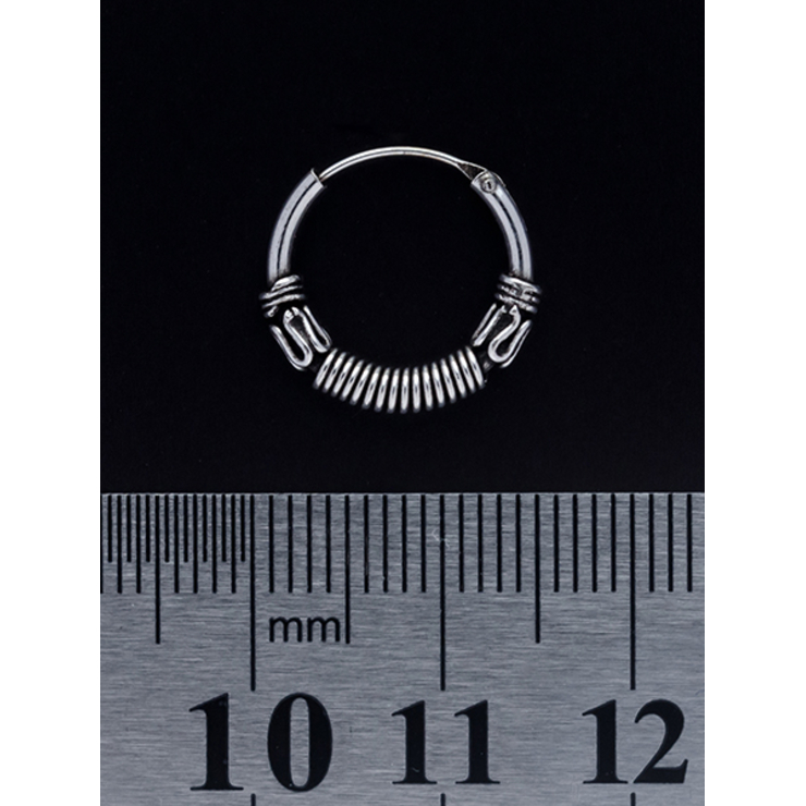 Серьга, кольцо с узором (eas-029)