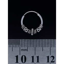 Серьга, кольцо с узором (eas-035)