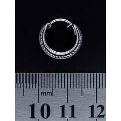 Серьга, кольцо пиратское с узором (eas-039) Серьга, кольцо пиратское с узором (eas-039)