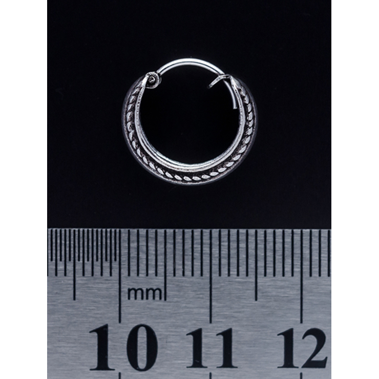 Серьга, кольцо пиратское с узором (eas-039) Серьга, кольцо пиратское с узором (eas-039)