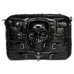 Сумка с ремнями Череп