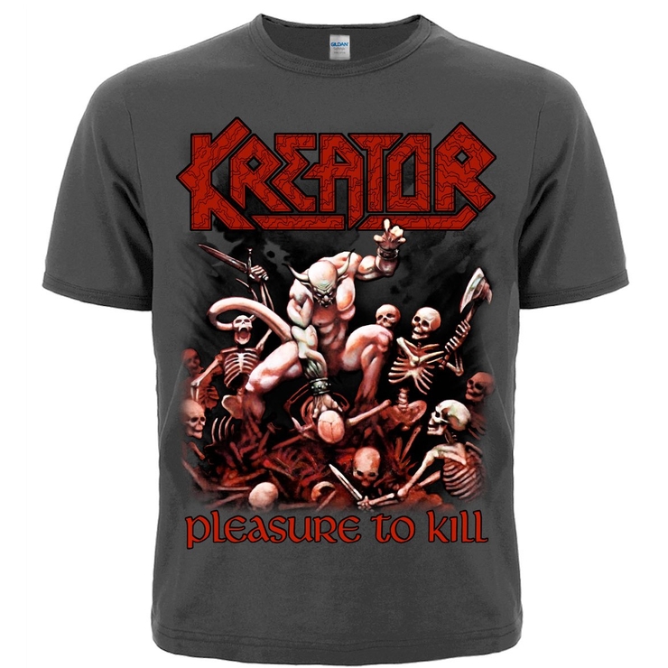 Футболка Kreator "Pleasure to Kill" (graphite) Футболка Kreator "Pleasure to Kill" (graphite)