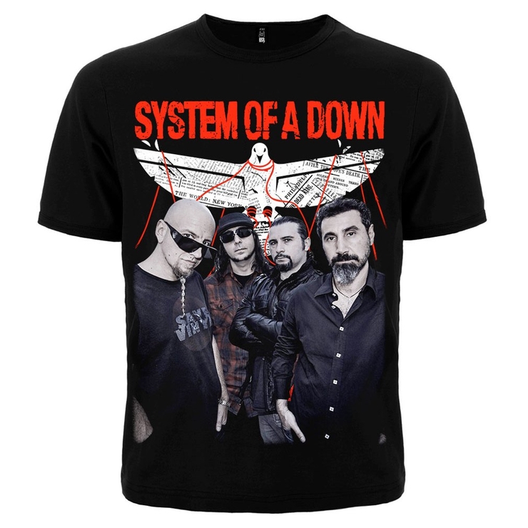 Футболка System Of A Down "Overcome" Футболка System Of A Down "Overcome"