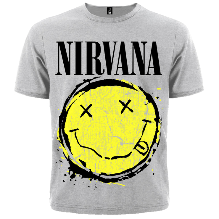 Меланж футболка Nirvana (smile) Меланж футболка Nirvana (smile)
