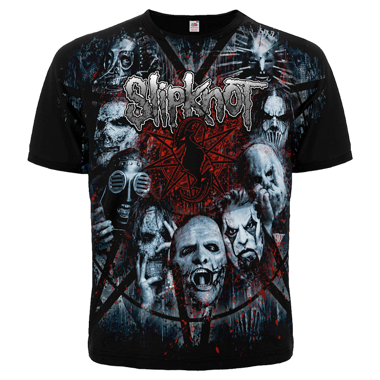 Футболка Slipknot (masks) Футболка Slipknot (masks)