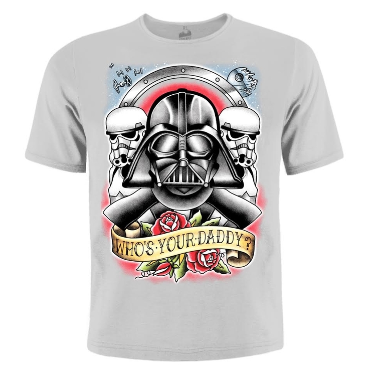 Меланж футболка Star Wars "Who’s your daddy" Urbanist Меланж футболка Star Wars "Who’s your daddy" Urbanist