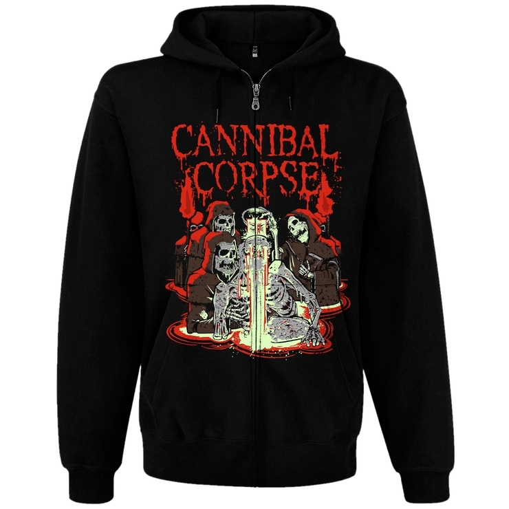 Худи Cannibal Corpse "Acid Bath" на молнии Худи Cannibal Corpse "Acid Bath" на молнии