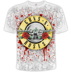 Футболка Guns n’Roses "Baked on Mess" (белая футболка)