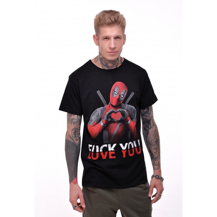 Футболка Deadpool "Love you, f*ck you" Urbanist Футболка Deadpool "Love you, f*ck you" Urbanist
