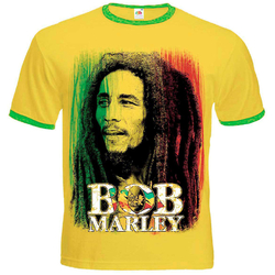Футболка-рингер Bob Marley