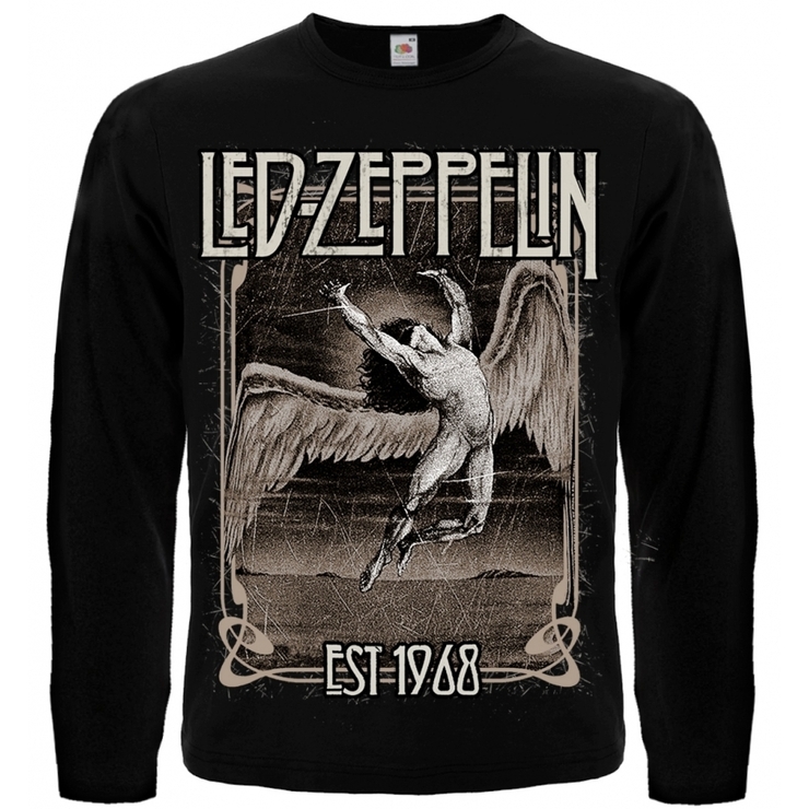 Футболка с длинным рукавом Led Zeppelin "Swan Song" Футболка с длинным рукавом Led Zeppelin "Swan Song"