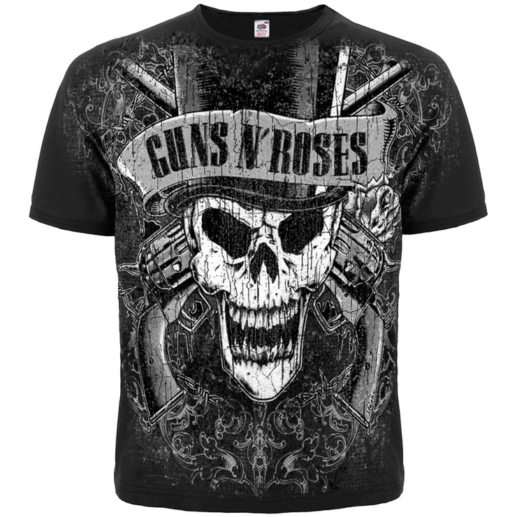 Футболка Guns’n’Roses (skull) (graphite t-shirt) Футболка Guns’n’Roses (skull) (graphite t-shirt)