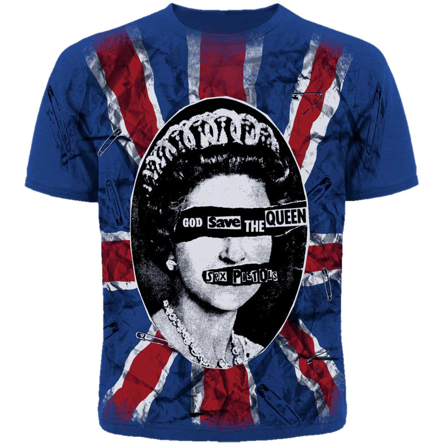 GB Eye Ltd Poster Sex Pistols God Save The Queen, Licenza Ufficiale, Maxi Formato 61x91,5 Cm, Carta Di Qualità, LP1034