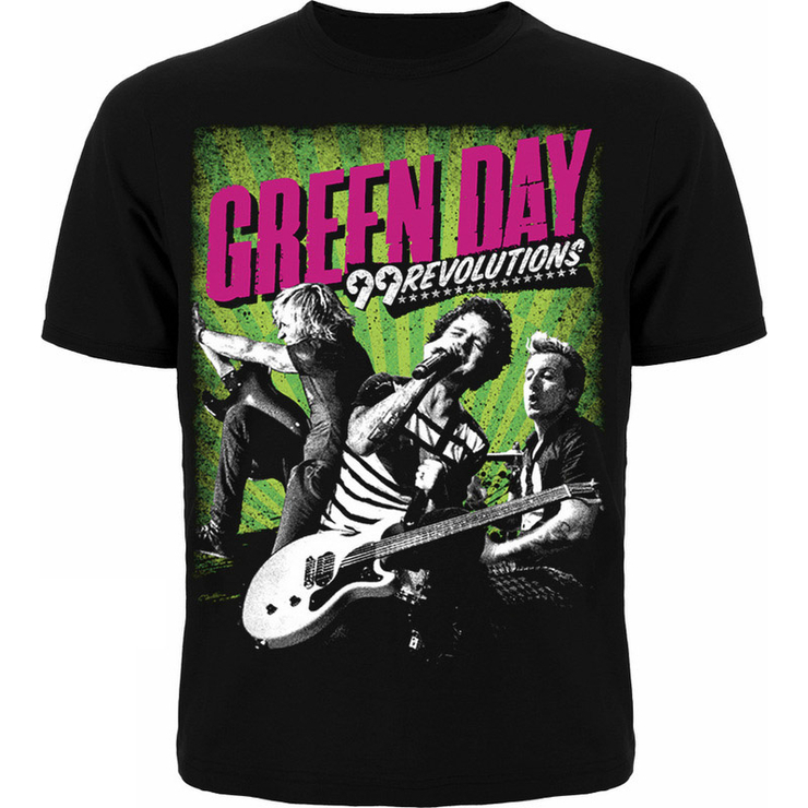 Футболка Green Day "99 Revolutions"