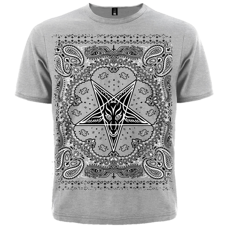 Футболка Пентаграмма (бандана (меланж)) Футболка Пентаграмма (бандана (меланж))