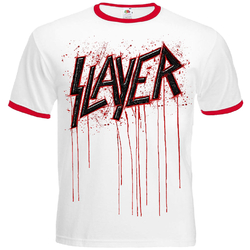 Футболка-рингер Slayer (blood logo)
