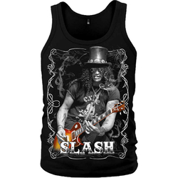Майка Slash (with guitar and cigarette)