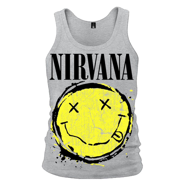 Меланж майка Nirvana (smile) Меланж майка Nirvana (smile)
