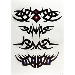 Тимчасове тату Трайбл очі набір (HB-153, 21x15 см)