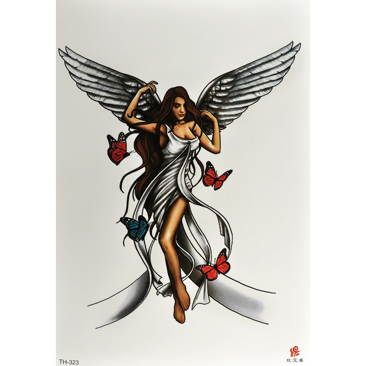 Тимчасове тату Фея (TH-323, 21x15 см) Тимчасове тату Фея (TH-323, 21x15 см)
