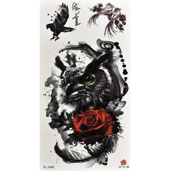 Тимчасове тату Птахи набір (TL-095, 19x9 см)