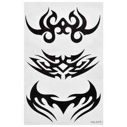 Тимчасове тату Трайбл (набір) (TBS-8015, 19x12 см)