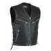 Жилетка First шкіряна чоловіча (на блискавці)