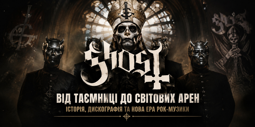 Ghost - найзагадковіший рок-гурт XXI століття: історія, альбоми та феномен успіху Ghost - найзагадковіший рок-гурт XXI століття: історія, альбоми та феномен успіху