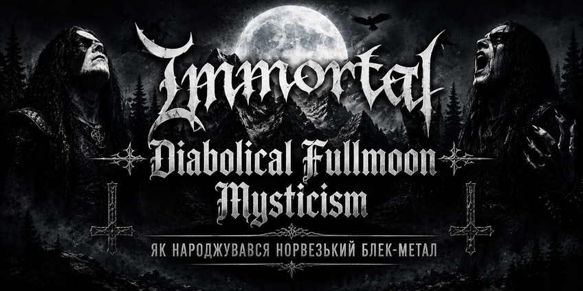 Immortal - Diabolical Fullmoon Mysticism: история дебютного альбома Immortal - Diabolical Fullmoon Mysticism: история дебютного альбома