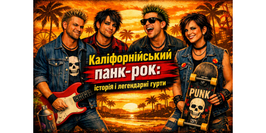 Каліфорнійський панк-рок: історія і легендарні гурти Каліфорнійський панк-рок: історія і легендарні гурти