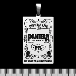 Кулон Pantera (Pure AgainstThe GrainAmerican Metal) (ptsb-084) прямокутний