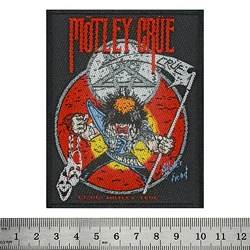 Нашивка ткана MOTLEY CRUE - ALLISTER FIEND (ofp-118)