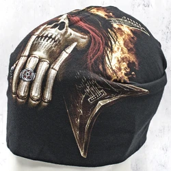 Шапка (hth-002) Череп Metalhead (гітари навхрест)