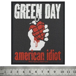 Нашивка ткана GREEN DAY - AMERICAN IDIOT (ofp-264) Нашивка ткана GREEN DAY - AMERICAN IDIOT (ofp-264)