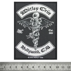 Нашивка ткана MOTLEY CRUE - HOLLYWOOD (ofp-278)