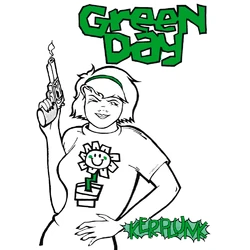 Плакат Green Day (Kerplunk)