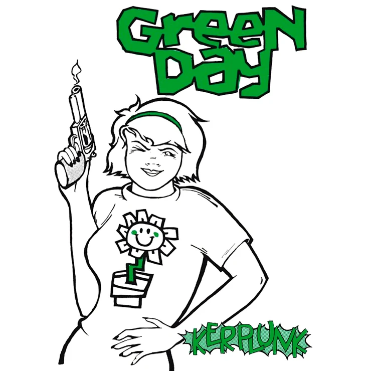 Плакат Green Day (Kerplunk) Плакат Green Day (Kerplunk)