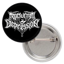 Значок Nocturnal Depression (skull logo)