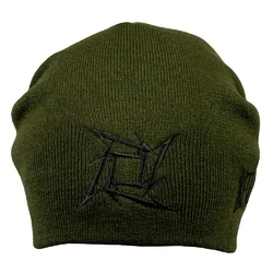 Шапка з вишивкою Metallica (logo) олива