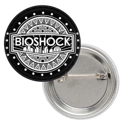 Значок Bioshock (black-white) Значок Bioshock (black-white)