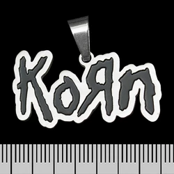 Кулон (ptsb-231) Korn (black logo), фігурний