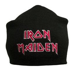 Шапка з вишивкою Iron Maiden чорна