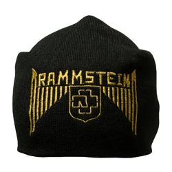 Шапка з вишивкою Rammstein чорна